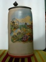 Souvenir stein from Nurnberg 1914