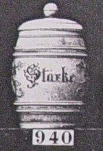 starch flour jar