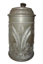 art nouveau pewter