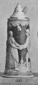 man and woman holding hands