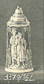 stein with dancing couple