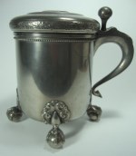 Scandinavian pewter tankard