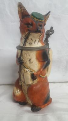 Fox character stein