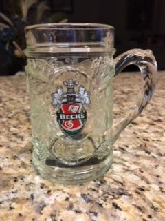 Beck's Glass Stein