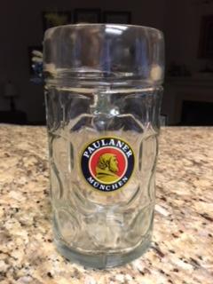 Paulaner Glass Stein