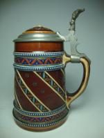 stein with geometric design