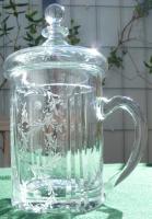 Lidded Glas Stein Germany Zwiesel