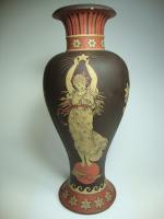 Historismus vase, Etruscan woman dancing