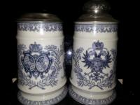 Pair of Frankish Beau Steins