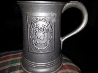 large Pewter Trojans Stein