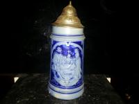 Blue 3/4L Stein