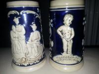 2 Small Souvenir Steins