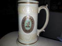 White bread Ale Brewery Stein