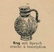 Jug with verse