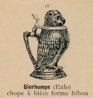 Owl shaped stein