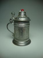 miniature stein with jeweled lid