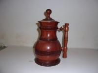 Wood Pitcher