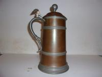 Manning-Bowman Copper/Pewter Pouring Stein