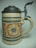 Hunting stein with verse