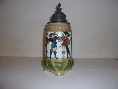 Majolica Stein