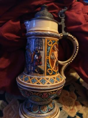 antique pitcher