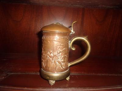 Copper-Pewter Stein