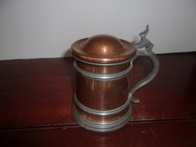 Manning-Bowman Copper/Pewter Stein