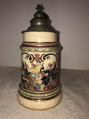 Diesenger threaded relief stein mold number 1368