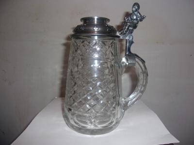 Kegels Cut Glass Stein