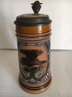 American Flag & Eagle Stein