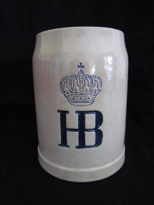 Hofbräuhaus HB 0.5L stein 1960s/70s