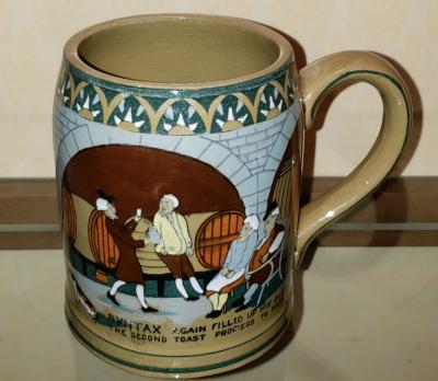 Buffalo Pottery Emerald Deldare Mug