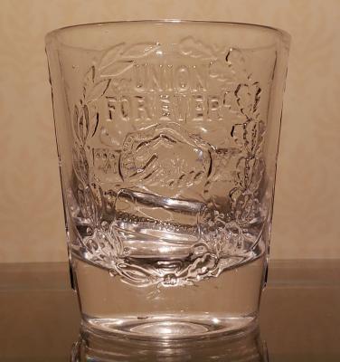 Civil War-Era Glass Tumbler