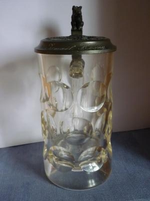 Eberl Brau glass stein