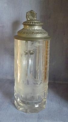 Etched Glass stein