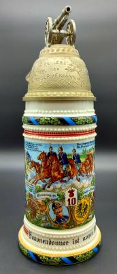 Reproduction of regimental stein