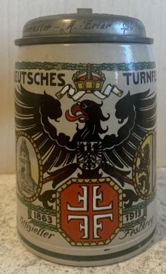 1913 Deutscher Turnfest Official Fest Stein