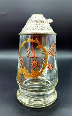 Glass stein with Paragraph 11