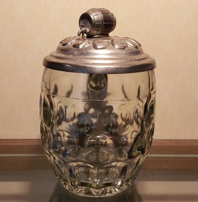 Glass Novelty Stein