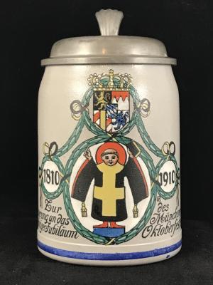 Oktoberfest 100 Year Anniversary 1/2 liter 1810-1910