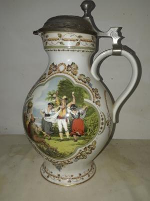 Porcelain Pouring Stein