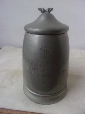 Pewter Award Stein