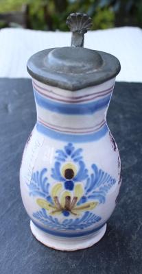 Faience Jug Bayreuth from 18th Century