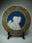 Cameo plaque: Mythological man and woman