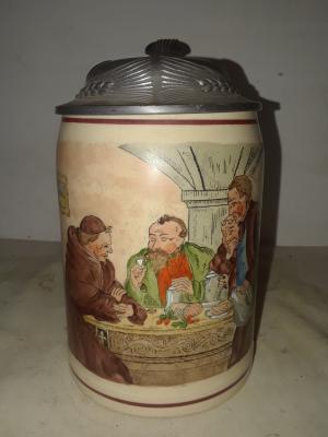 Stoneware Stein