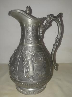 Pewter Ewer