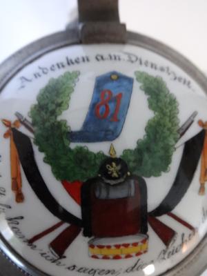 Regimental Stein Glass