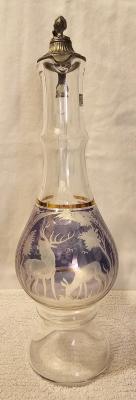 Kristalove Glass Decantur With Deer