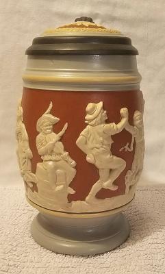 Mettlach Peasant Dance Stein