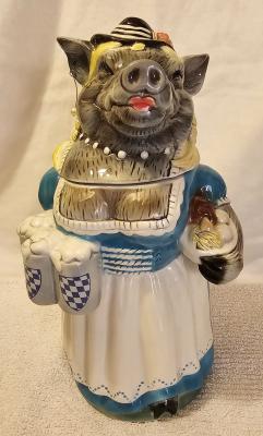 Albert Stahl Rosie the Bavarian Character Stein